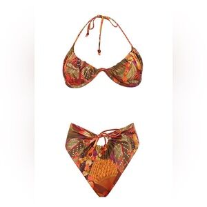 NWT Andrea Iyamah Reversible Bikini Bottom